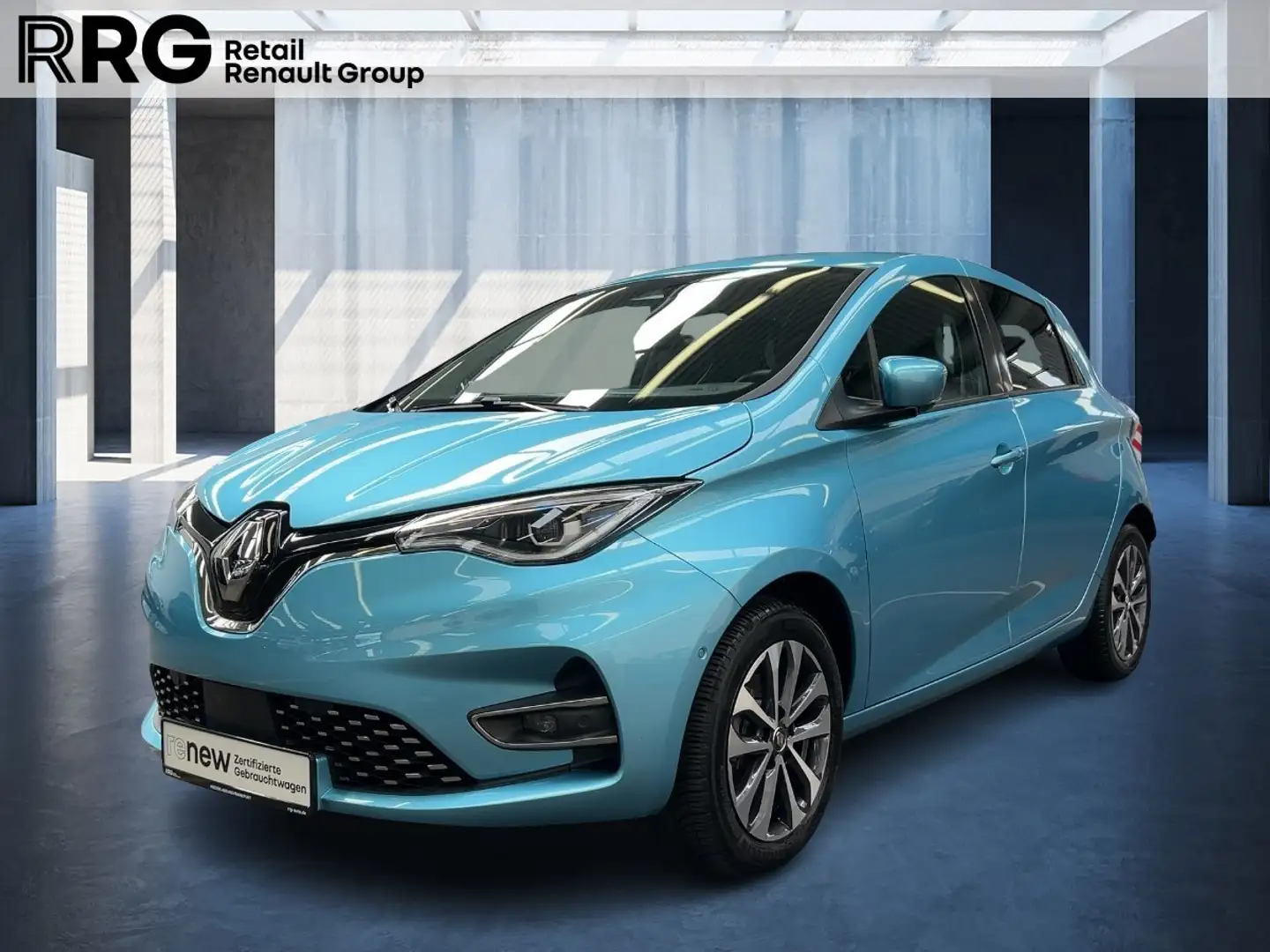 Renault ZOE INTENS R135 Z.E 50 UPE:38.400,- CCS Inkl.Batterie Blau - 1