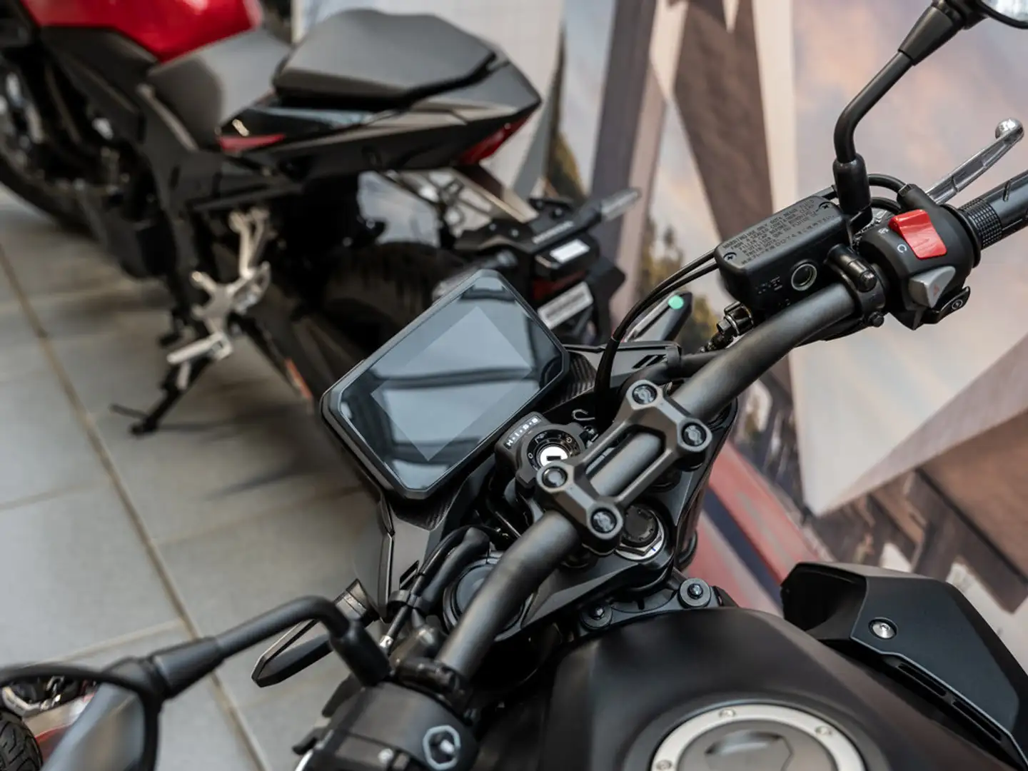 Honda CB 500 Hornet LED SCHEINWERFER Grau - 2