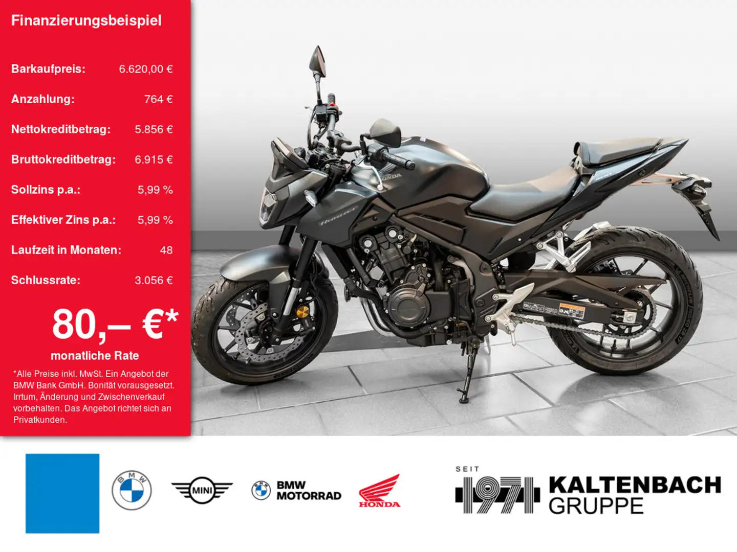 Honda CB 500 Hornet LED SCHEINWERFER Gris - 1