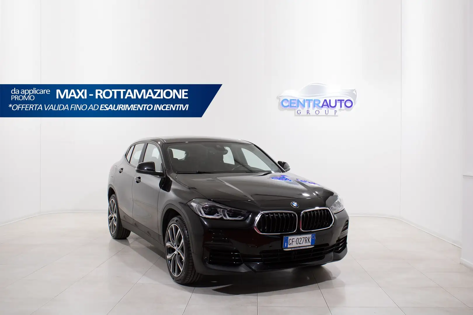BMW X2 sDrive 18d BUSINESS X * FULL LED, CERCHI 19''* Noir - 1