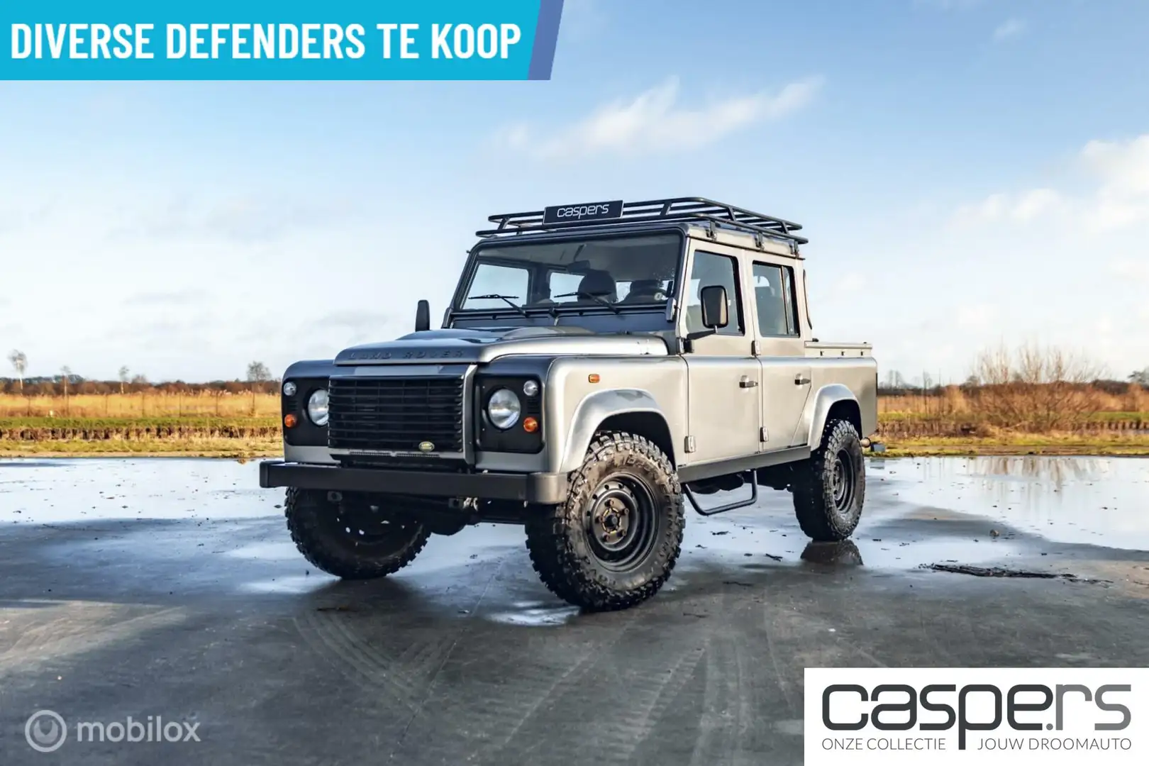 Land Rover Defender 2.4 TD4 110 | Dual Cab | X-Tech Grijs - 2