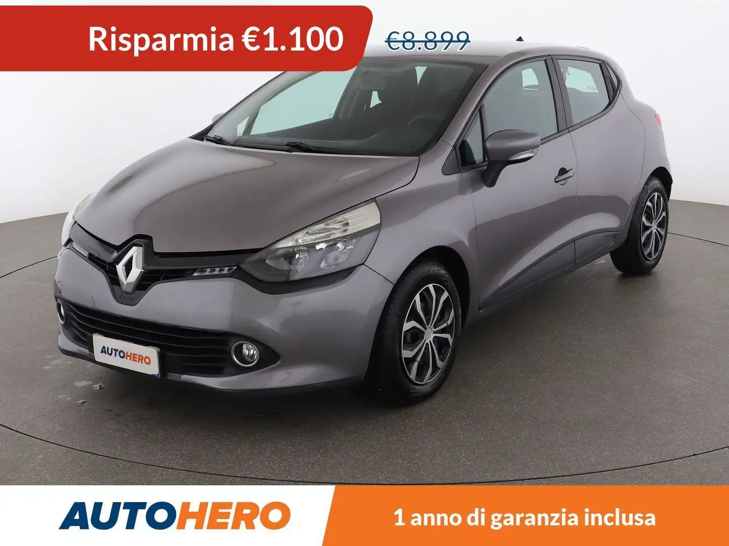 Renault Clio 1.2 Life 75 CV Grigio - 1