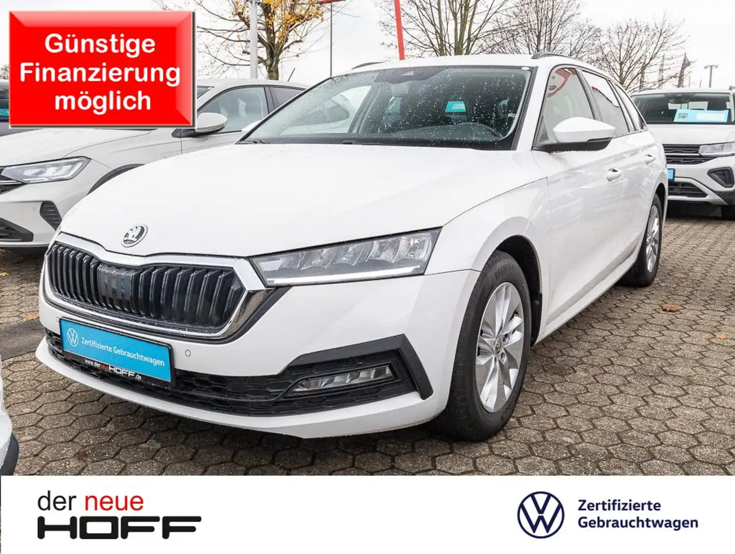 Skoda Octavia 1.0 TSI Ambition OPF LED SmartLink Parkpilot Weiß - 1