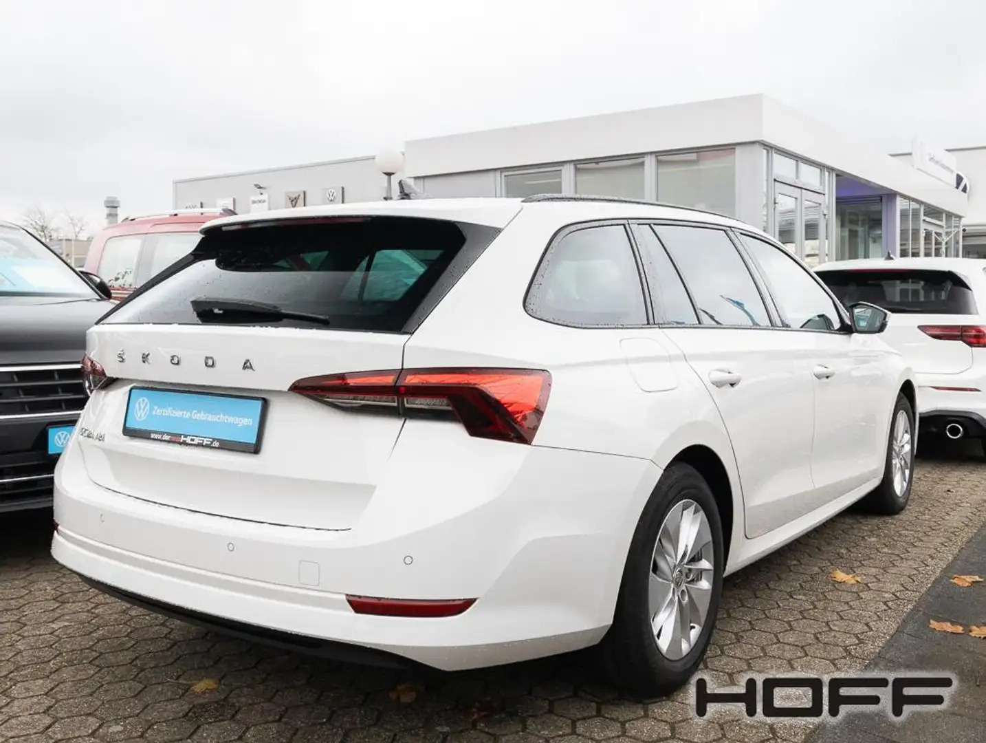 Skoda Octavia 1.0 TSI Ambition OPF LED SmartLink Parkpilot Blanc - 2