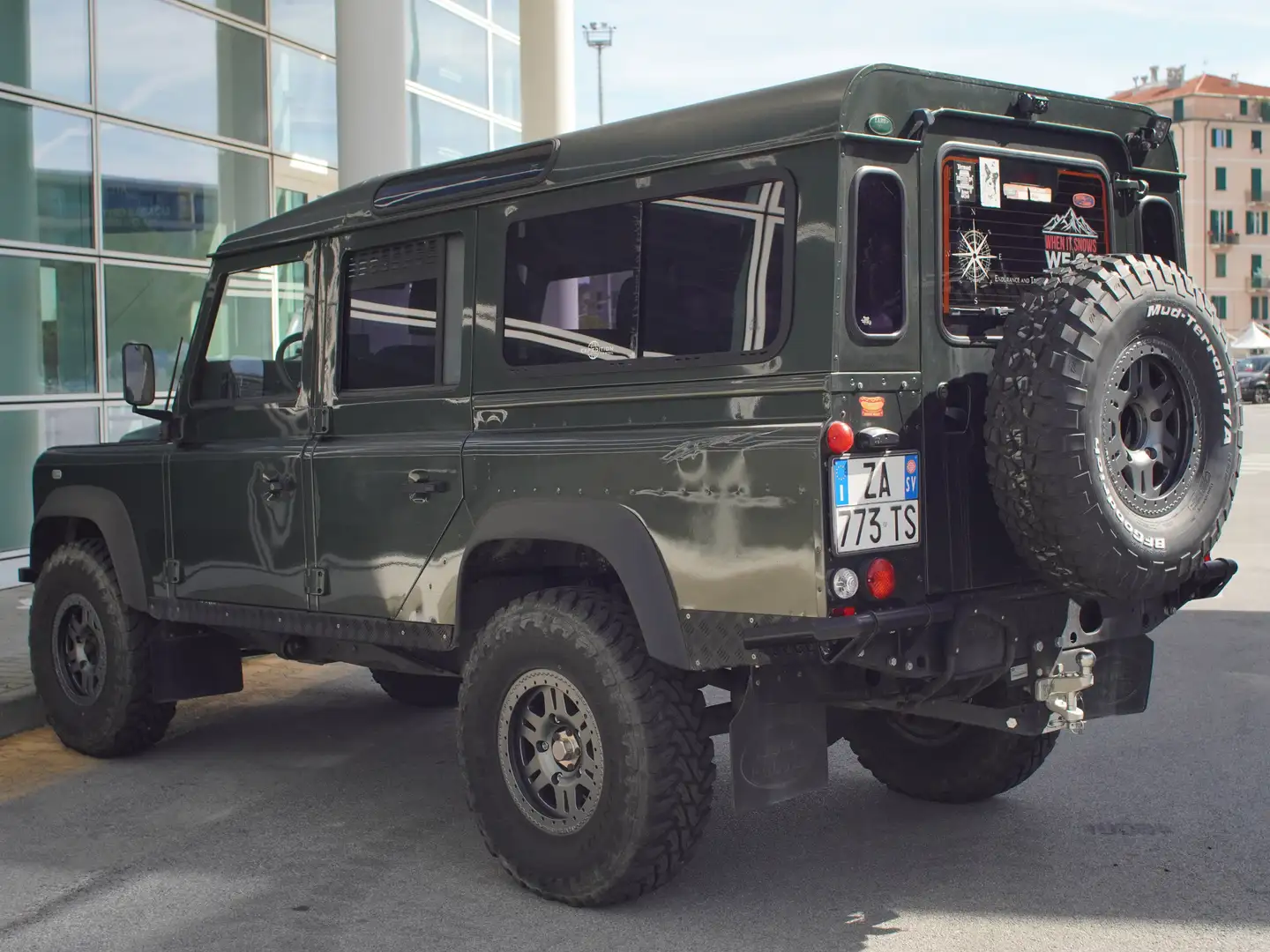 Land Rover Defender Defender V 1990 110/130 110 2.5 td5 E SW Zelená - 2