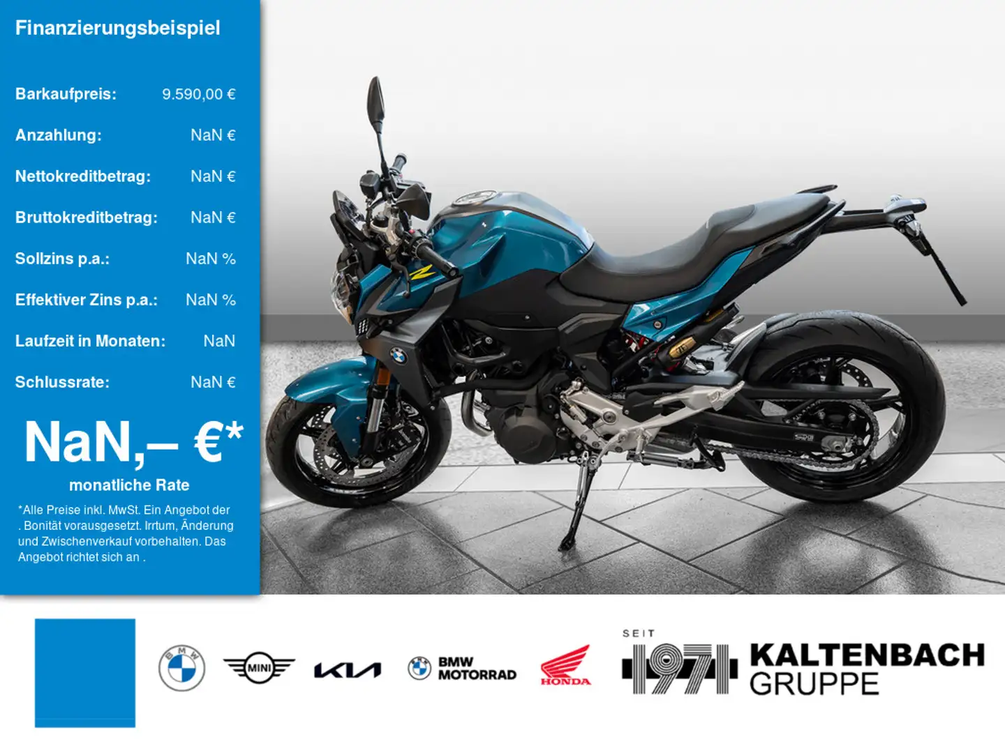 BMW F 900 R KOMFORT-P. DYNAMIC-P. GRIFFHEIZUNG Blau - 1