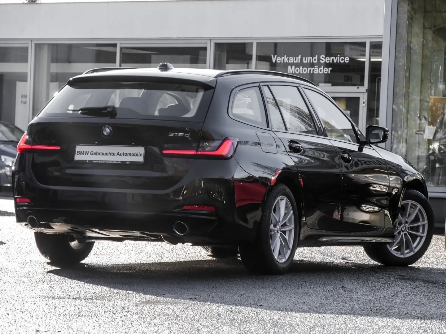 BMW 318 d 8-FACH BEREIFT+DA+MEMORY+KOMFORTZG Schwarz - 2