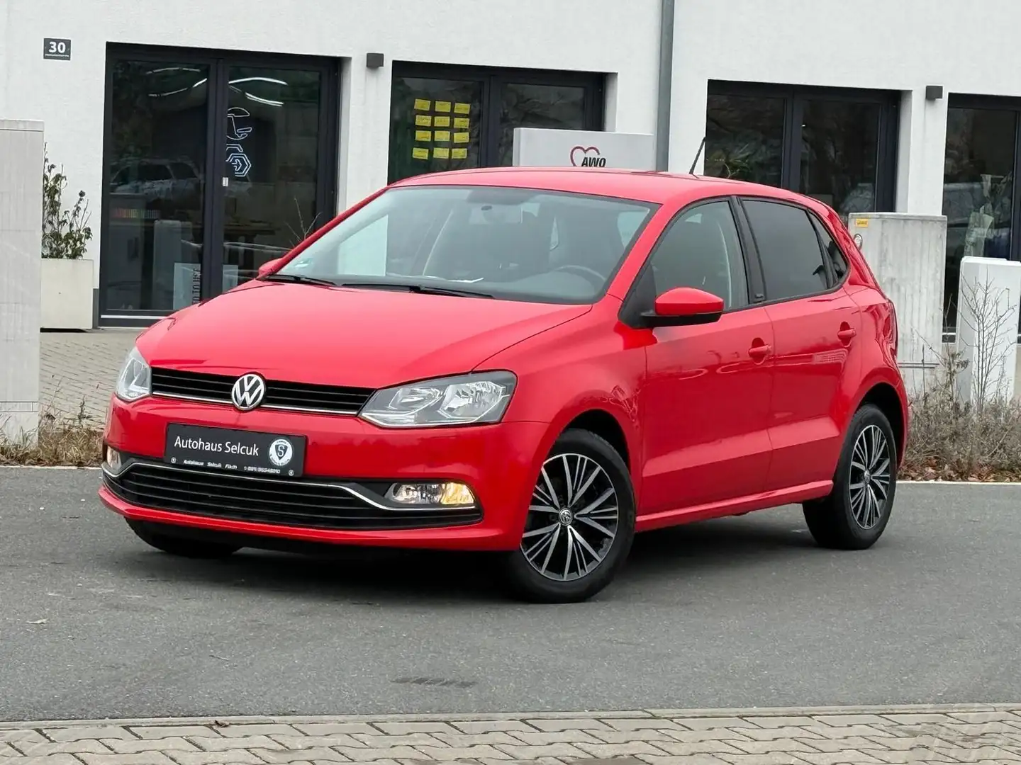Volkswagen Polo Allstar 1.Hand *SHZ*Klimaauto.*PDC* Rot - 1
