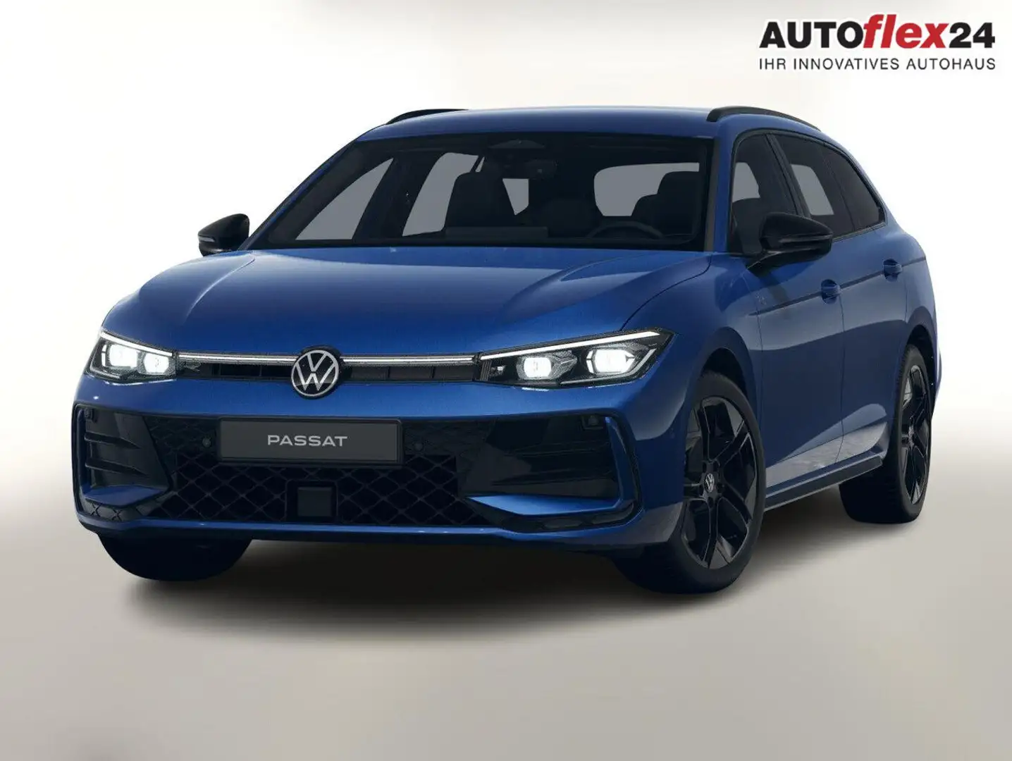 Volkswagen Passat Variant Var. TDI 193 4M DSG R-Line Nav+ AHK Black 142 k... Blau - 1