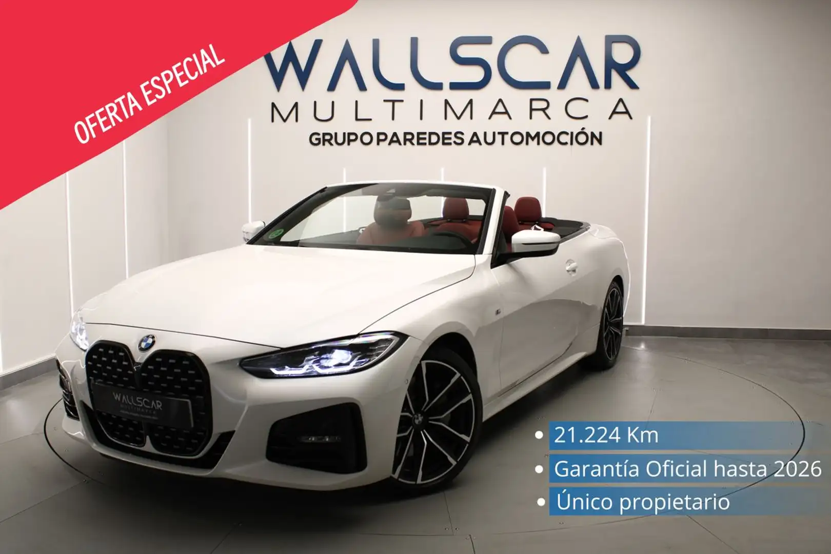 BMW 430 430iA Cabrio Blanco - 1