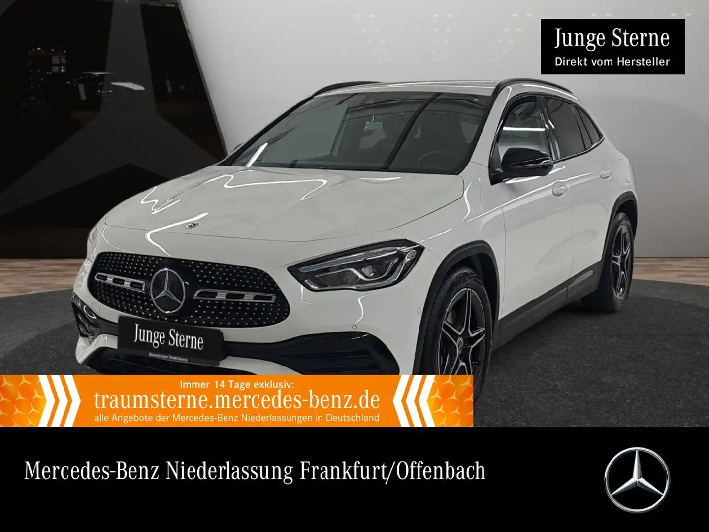 Mercedes-Benz GLA 200 AMG+NIGHT+AHK+LED+KAMERA+7G Weiß - 1