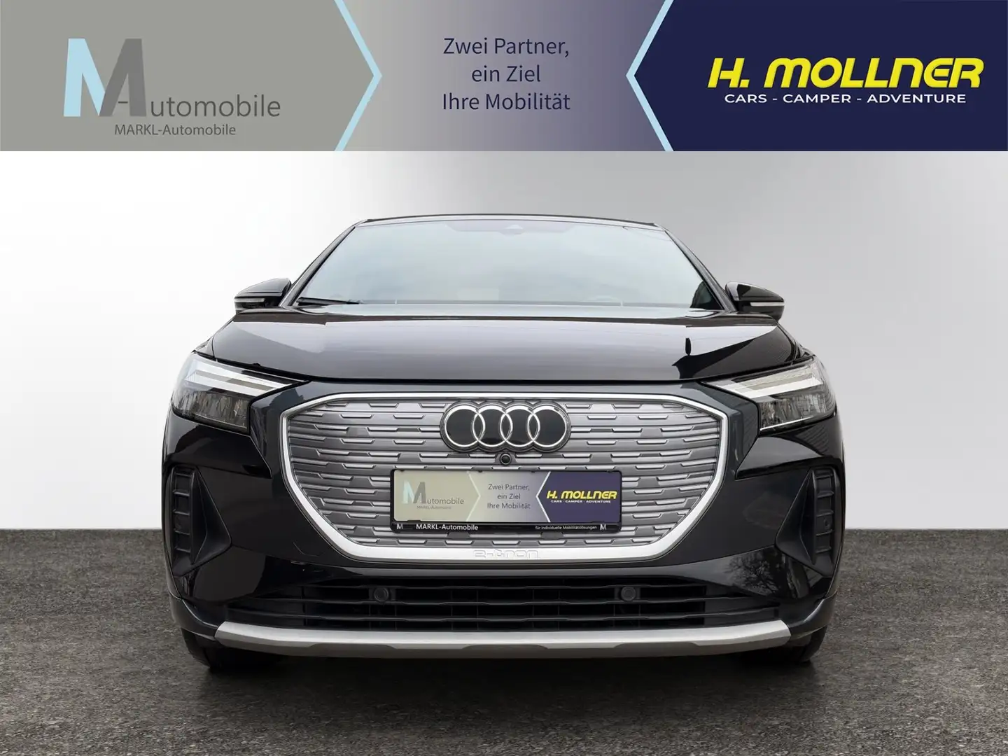 Audi Q4 e-tron 40 sportback 82 kwh Adv. **Wärmepumpe, ....** Schwarz - 2
