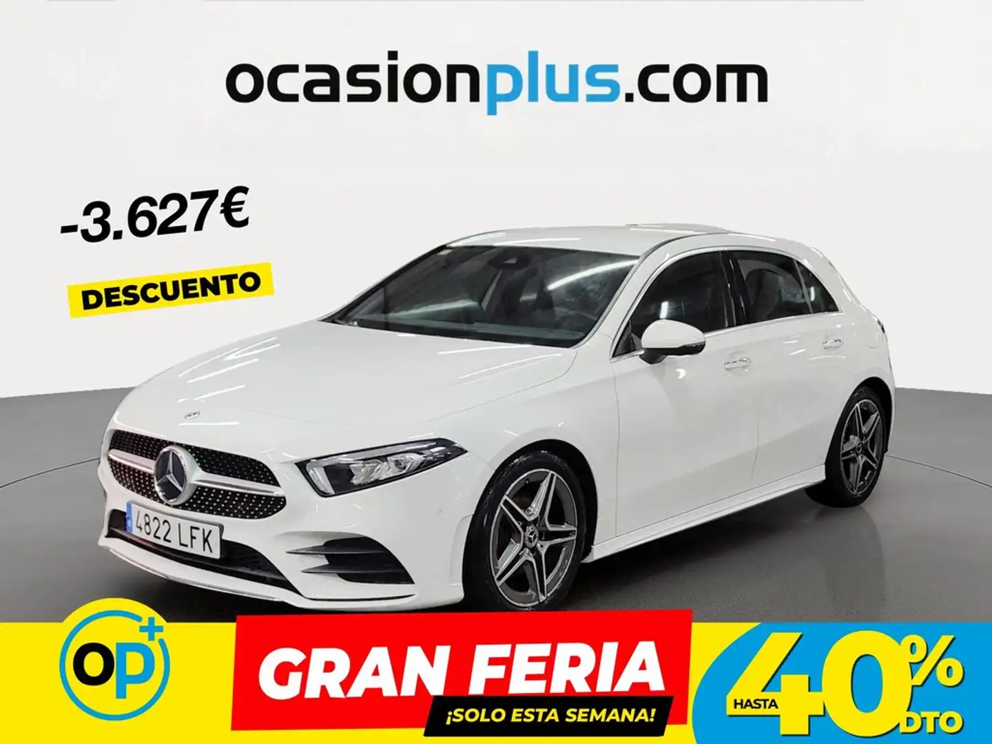 Mercedes-Benz A 180 180d 7G-DCT Blanco - 1