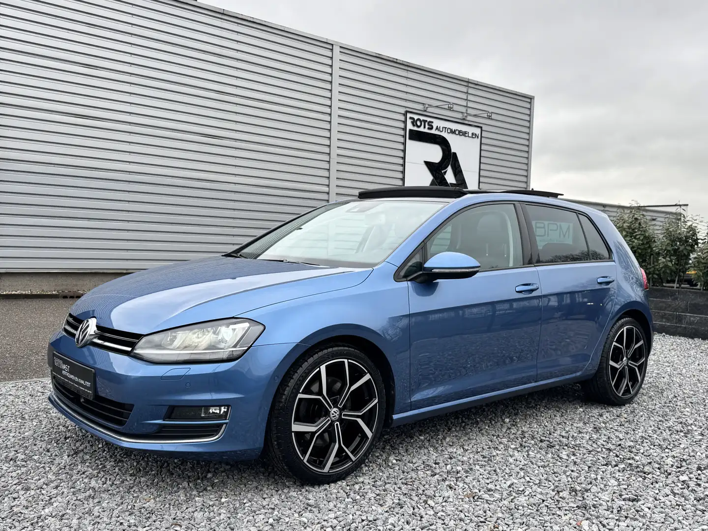 Volkswagen Golf 1.4 TSI Highline Pano|Leer|Camera|Xenon|Keyless|AC Azul - 1