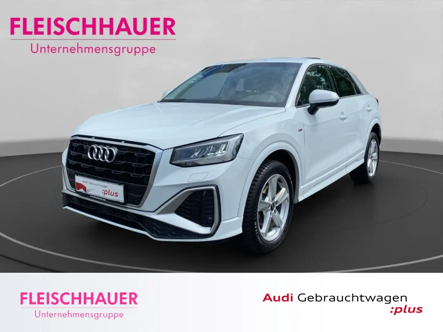 Audi Q2 35 TFSI S line LED+Navi+ACC+VC+App-connect Weiß - 1