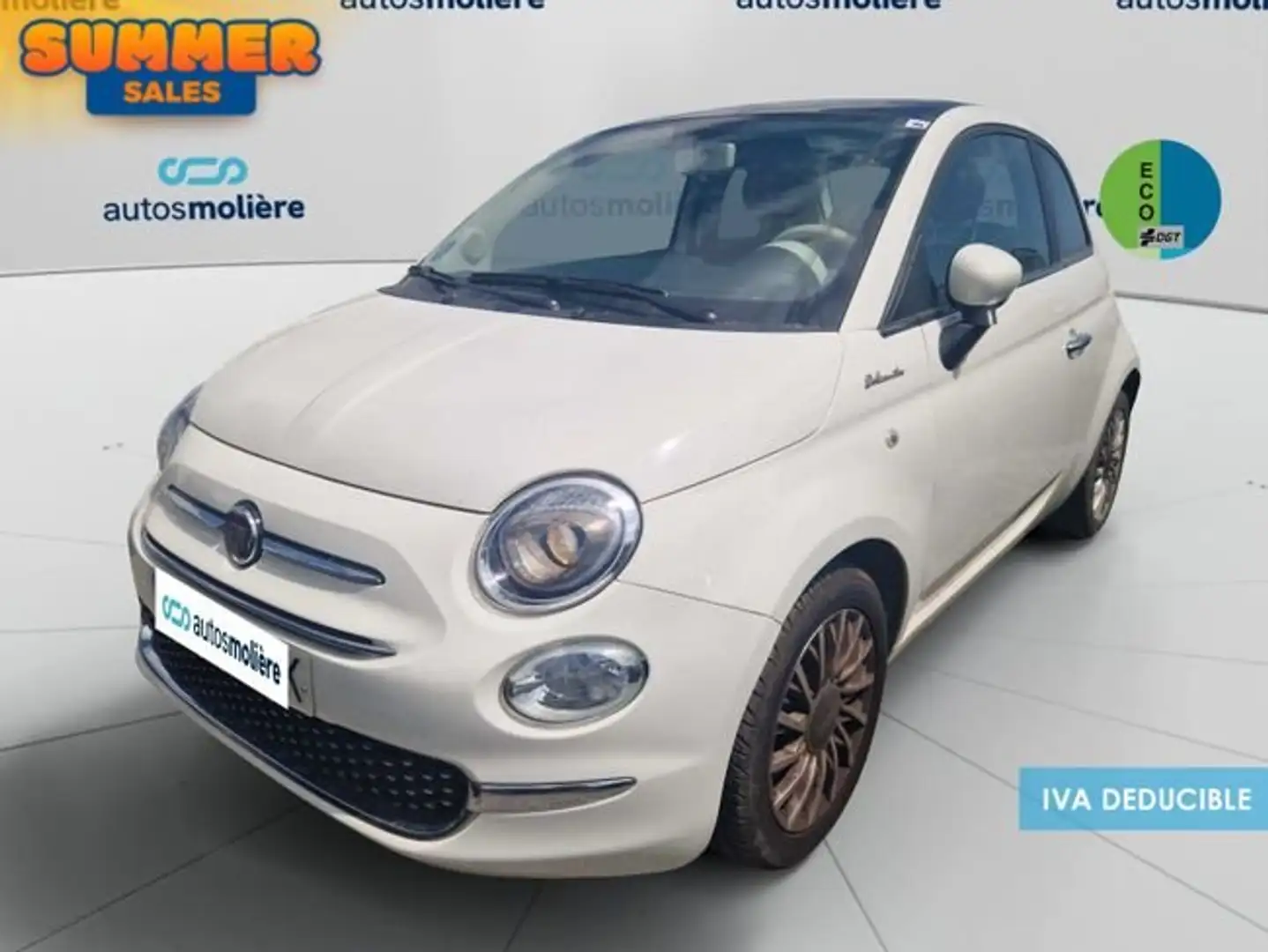 Fiat 500 1.0+Hybrid+Dolcevita+51+kW+%2870+CV%29 Blanco - 1