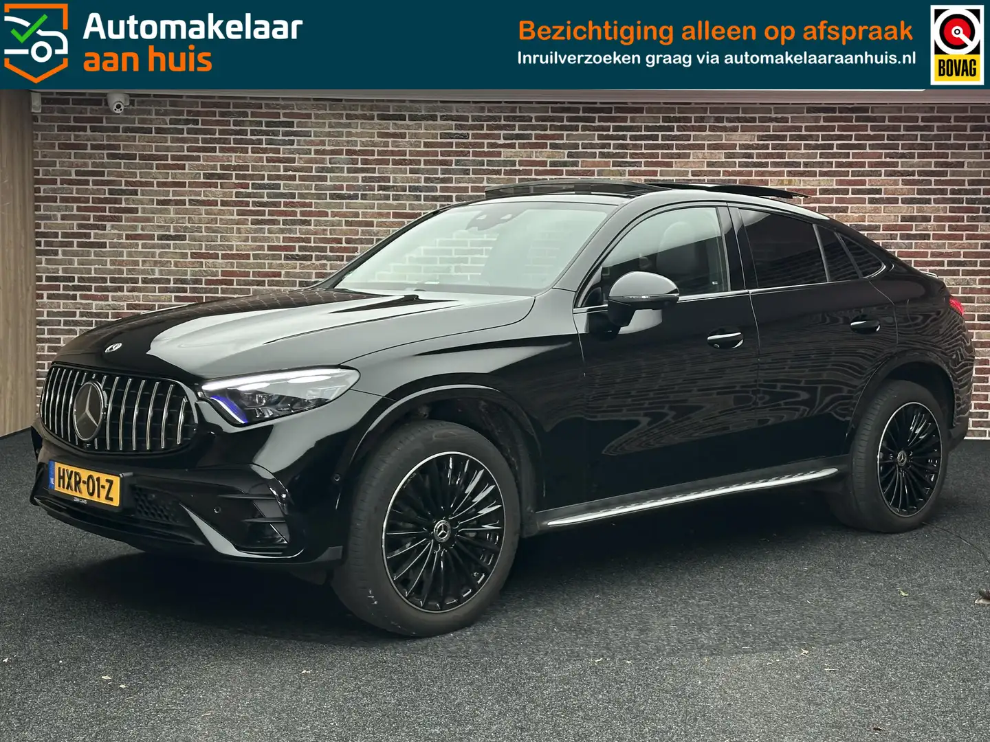 Mercedes-Benz GLC 400 Coupé 400e 4MATIC AMG Line |BTW| Pano 360 Memory T Zwart - 1