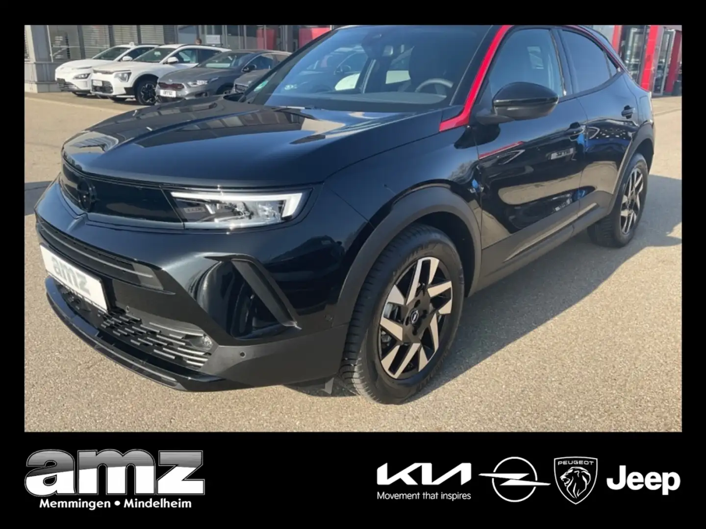 Opel Mokka Turbo GS Line Mildhybrid*LED*TOP Schwarz - 1