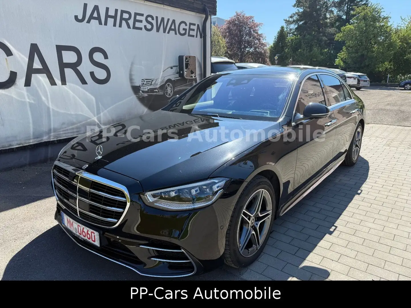 Mercedes-Benz S 400 d 4M LANG*AMG L*FOND ENT.*HAL*MASSAGE*HUD* Negro - 1