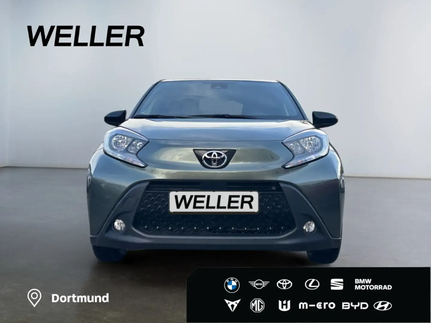 Toyota Aygo X S-CVT Pulse *ACC*CarPlay*SHZ*Kamera*DAB* Grün - 2