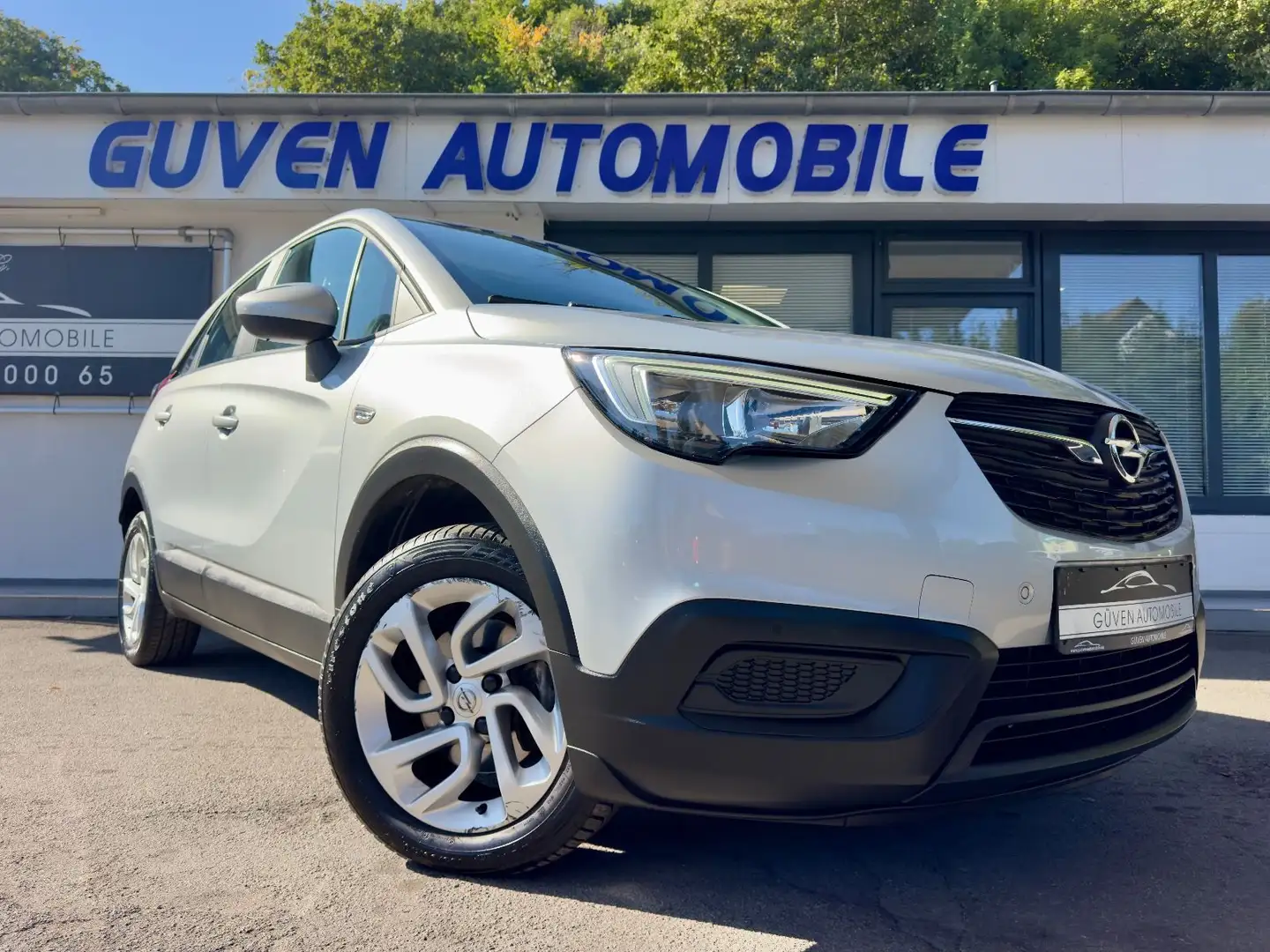 Opel Crossland X 1.2 Aut. KLIMA STZHZG MFL PDC Silber - 1