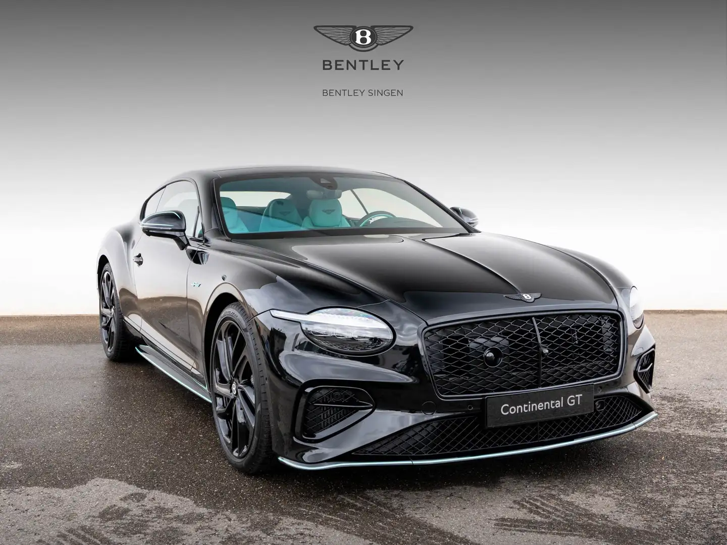 Bentley Continental GT Speed V8 Hybrid / Tiffany Leder Schwarz - 1