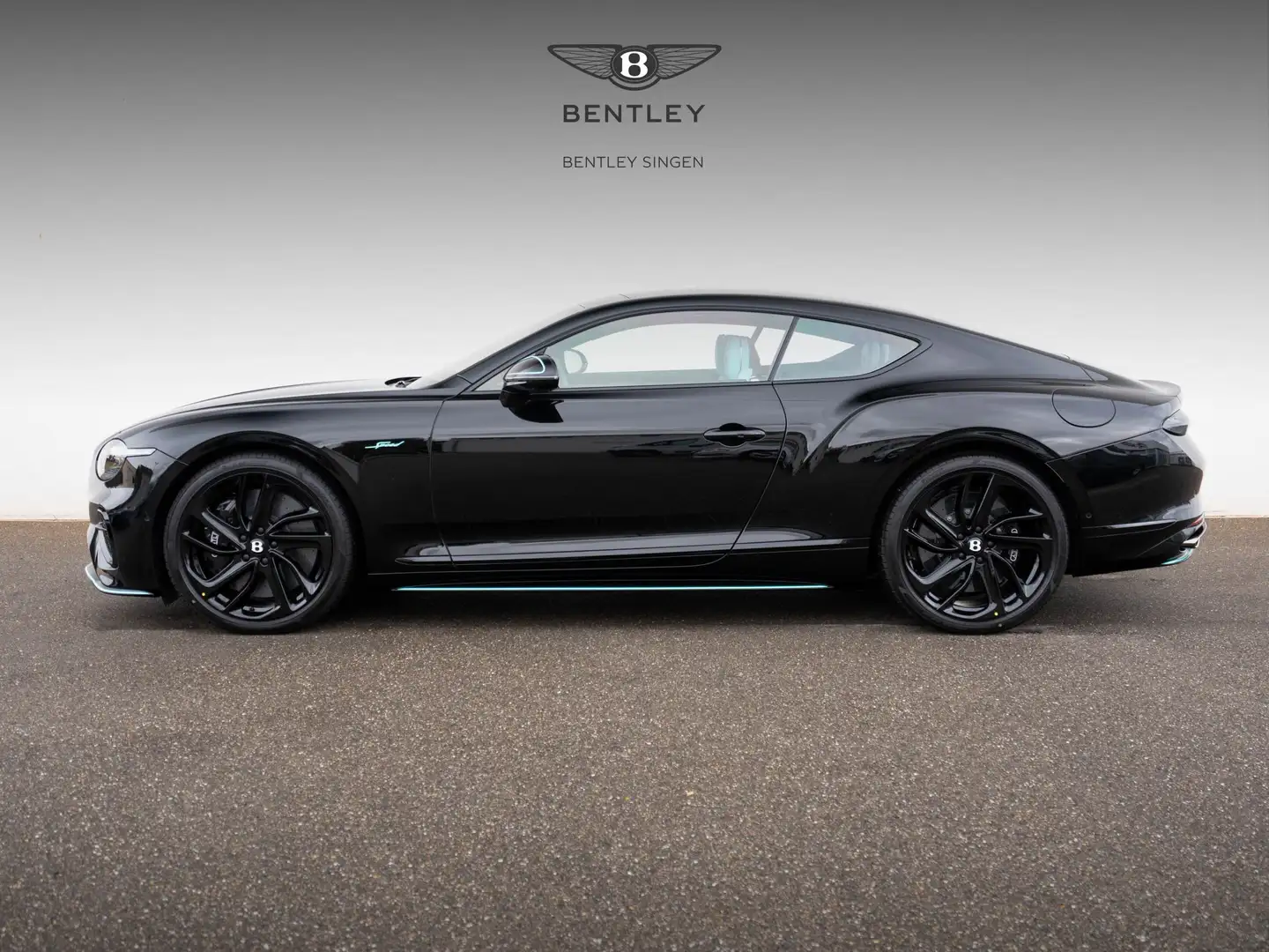 Bentley Continental GT Speed V8 Hybrid / Tiffany Leder Schwarz - 2
