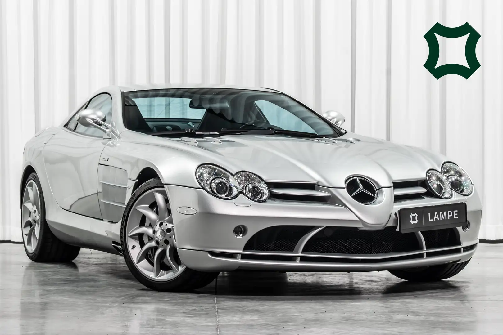 Mercedes-Benz SLR McLaren Coupé Belgian Car 2 Owners Full History Argintiu - 1