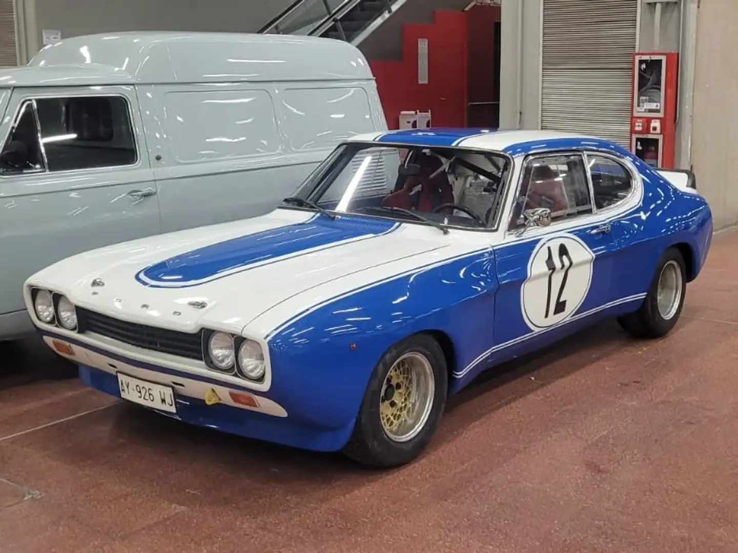 Ford Capri Racecar, 6-Zylinder 2.8l Blu/Azzurro - 1