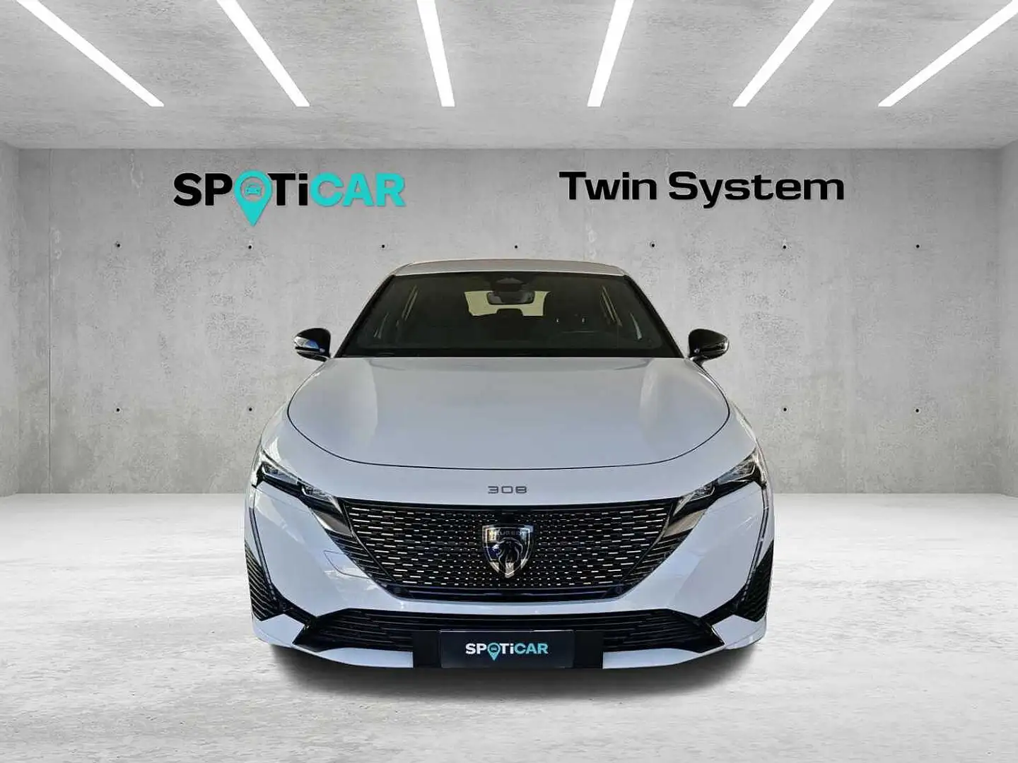 Peugeot 308 e-308 motore elettrico (54kWh) 156 CV Allure Bianco - 2