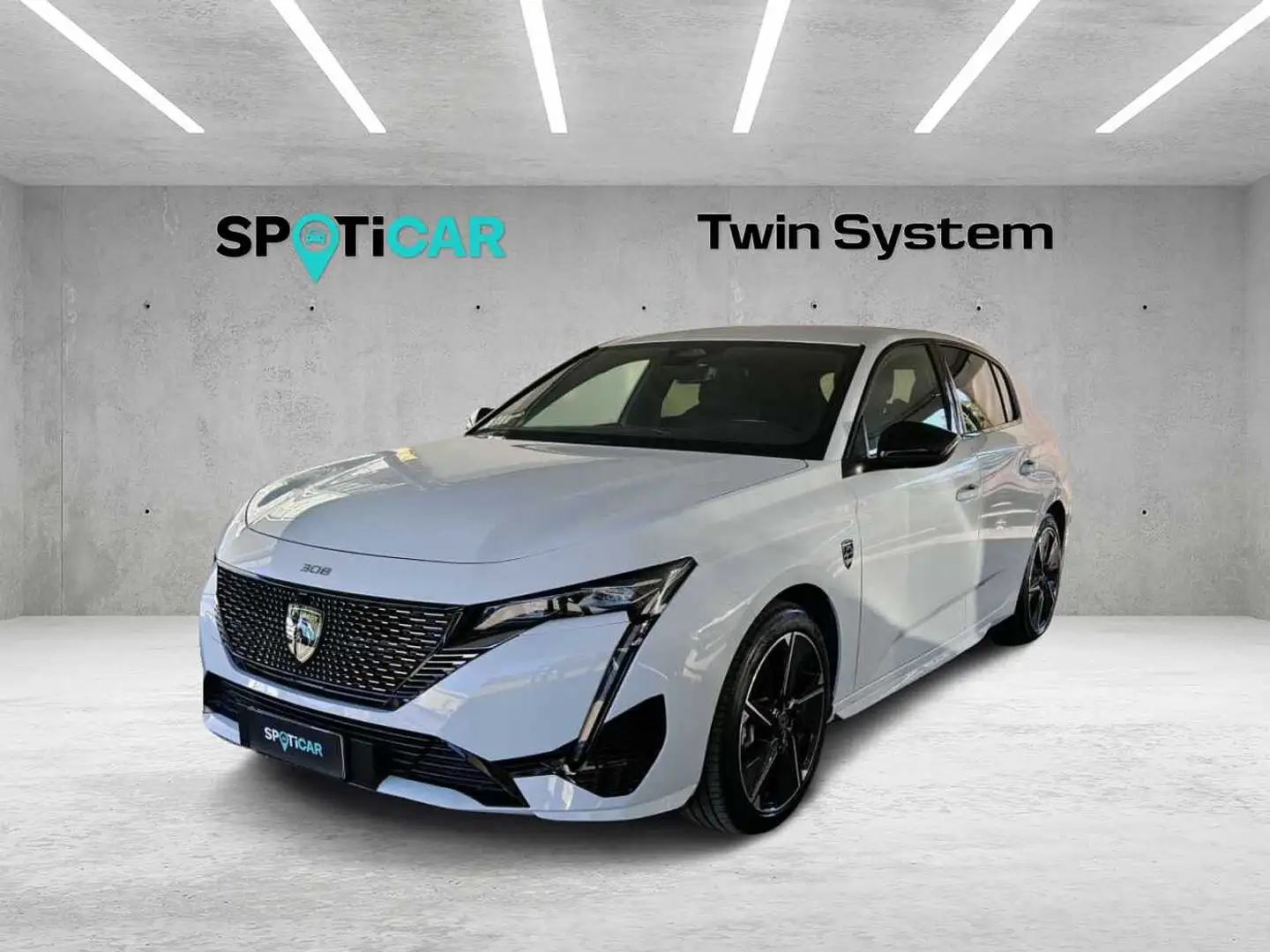 Peugeot 308 e-308 motore elettrico (54kWh) 156 CV Allure Bianco - 1