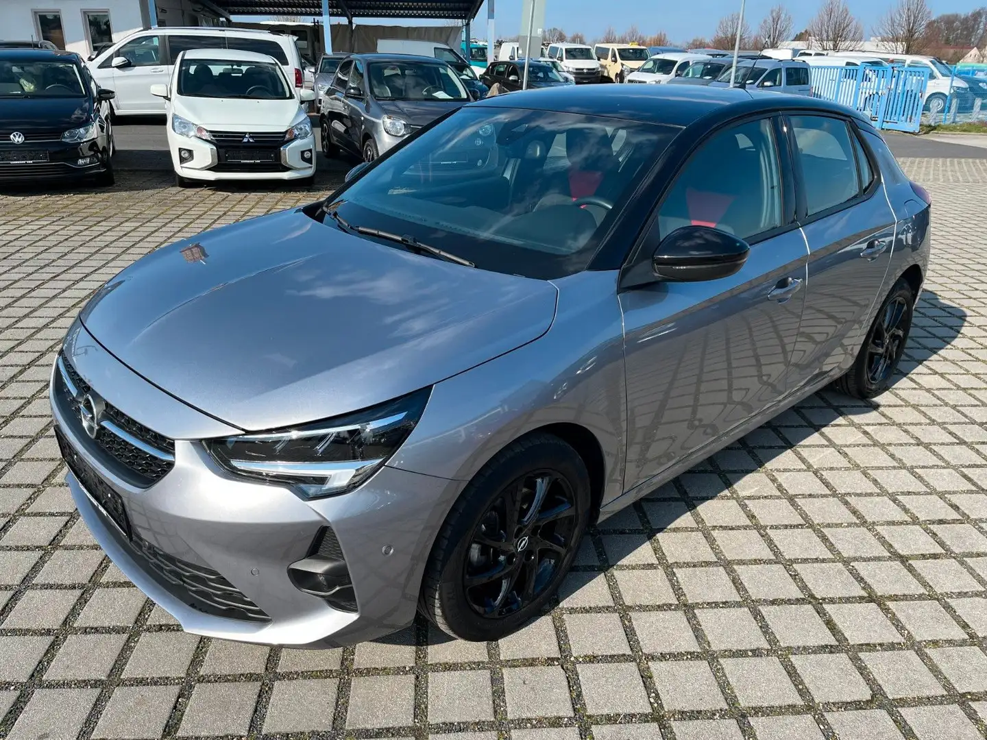 Opel Corsa 1.2 GS Line 1-Hd. LED|DAB|SHZ+LHZ Grijs - 1