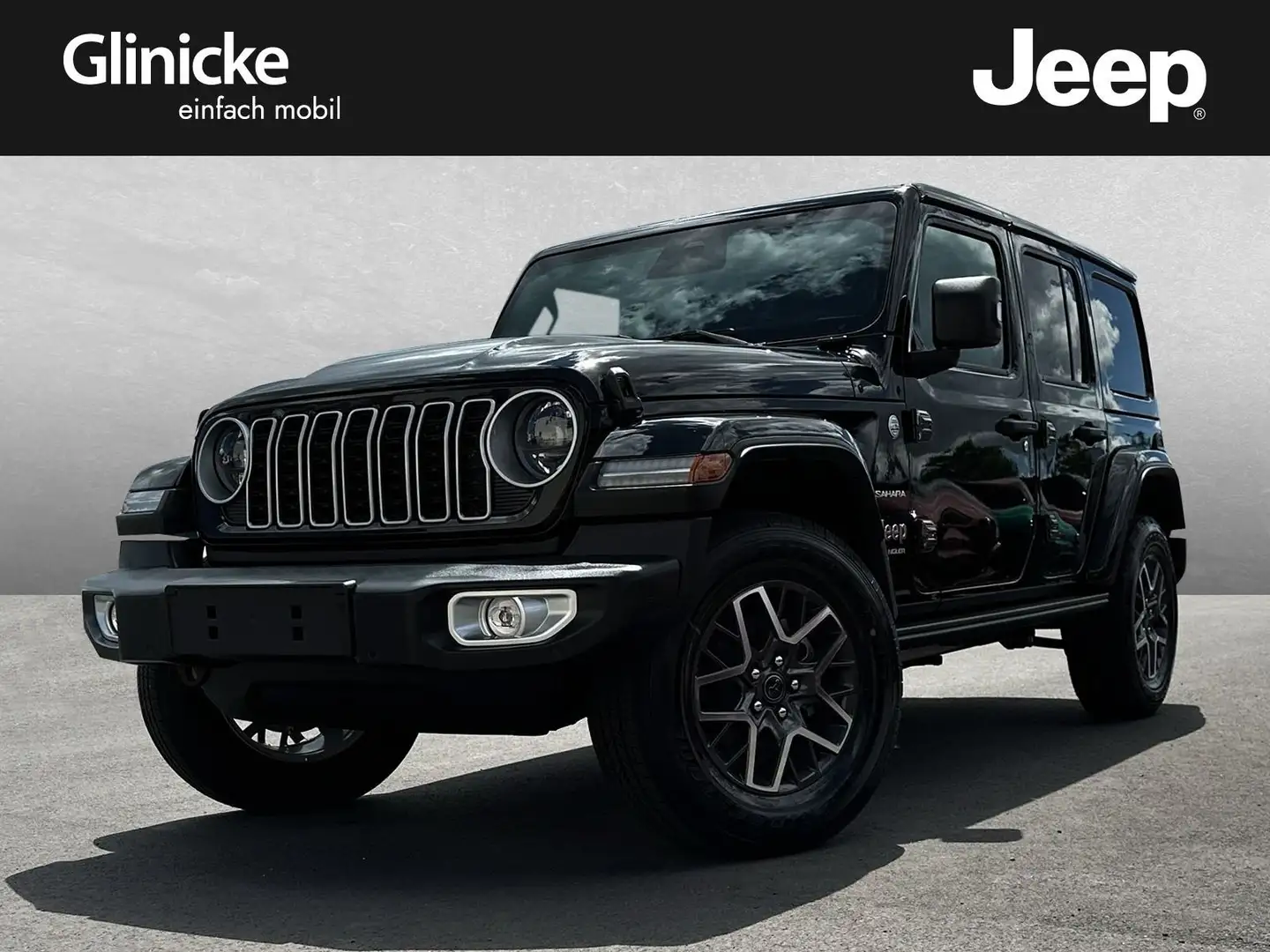 Jeep Wrangler Unlimited Sahara Unlimited Noir - 1
