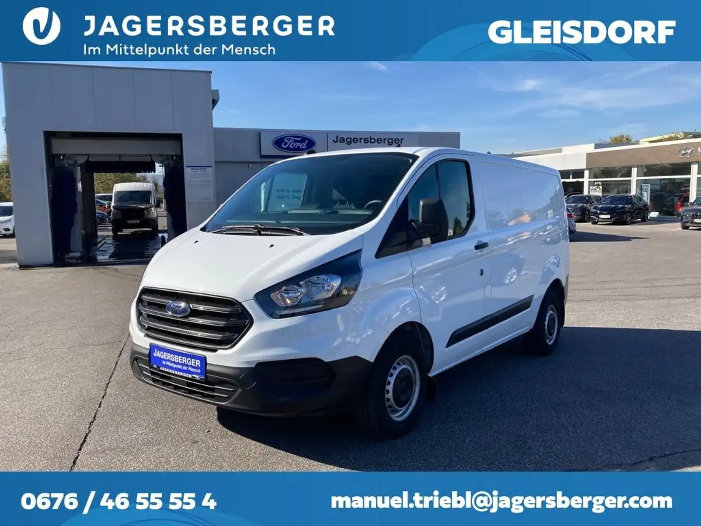 Ford Transit Custom Kasten 2,0 L1H1 260 Basis Белый - 1