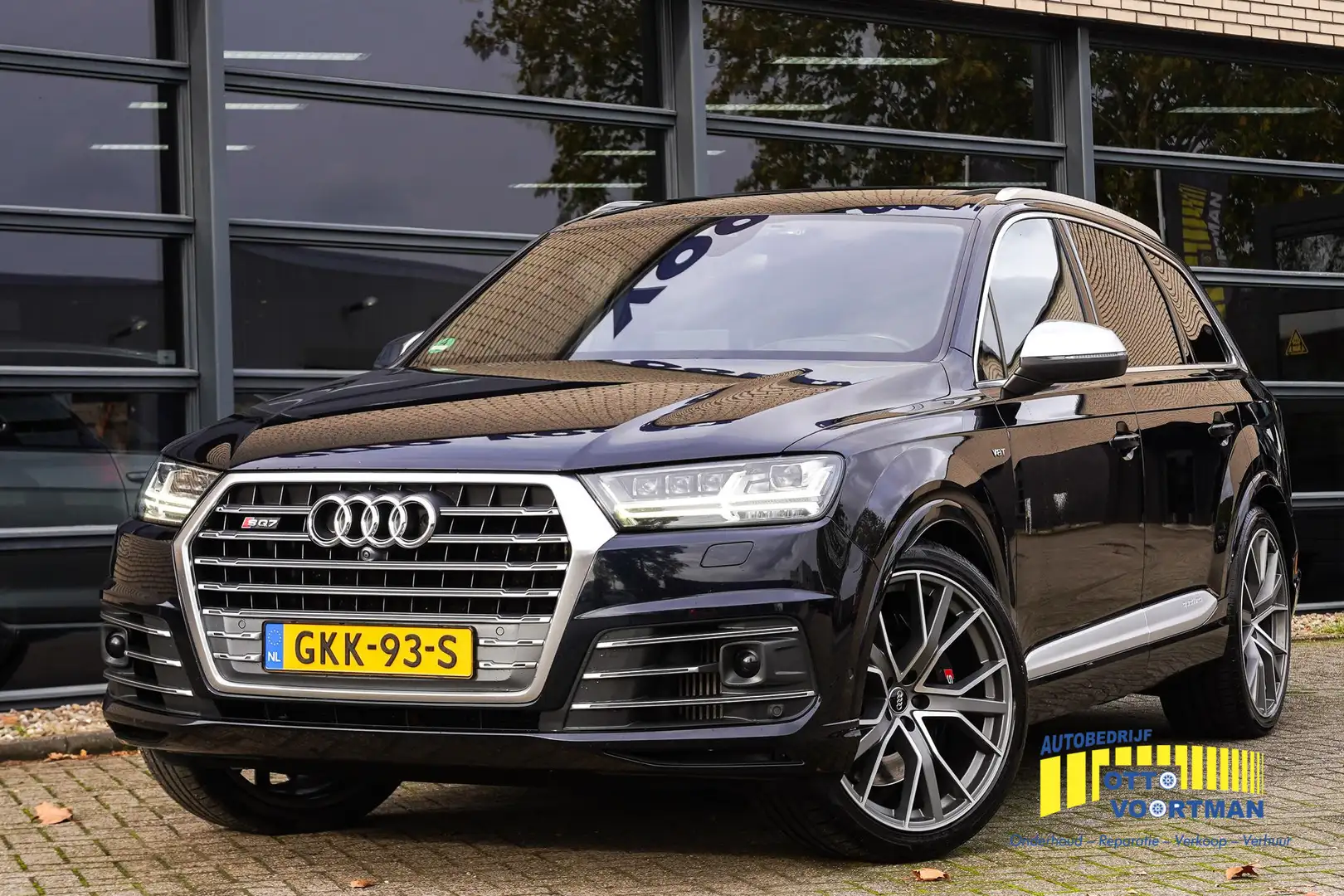 Audi SQ7 4.0 TDI 435PK Pro Line + 7p Gevt. stoelen|Bijzonde Blauw - 1