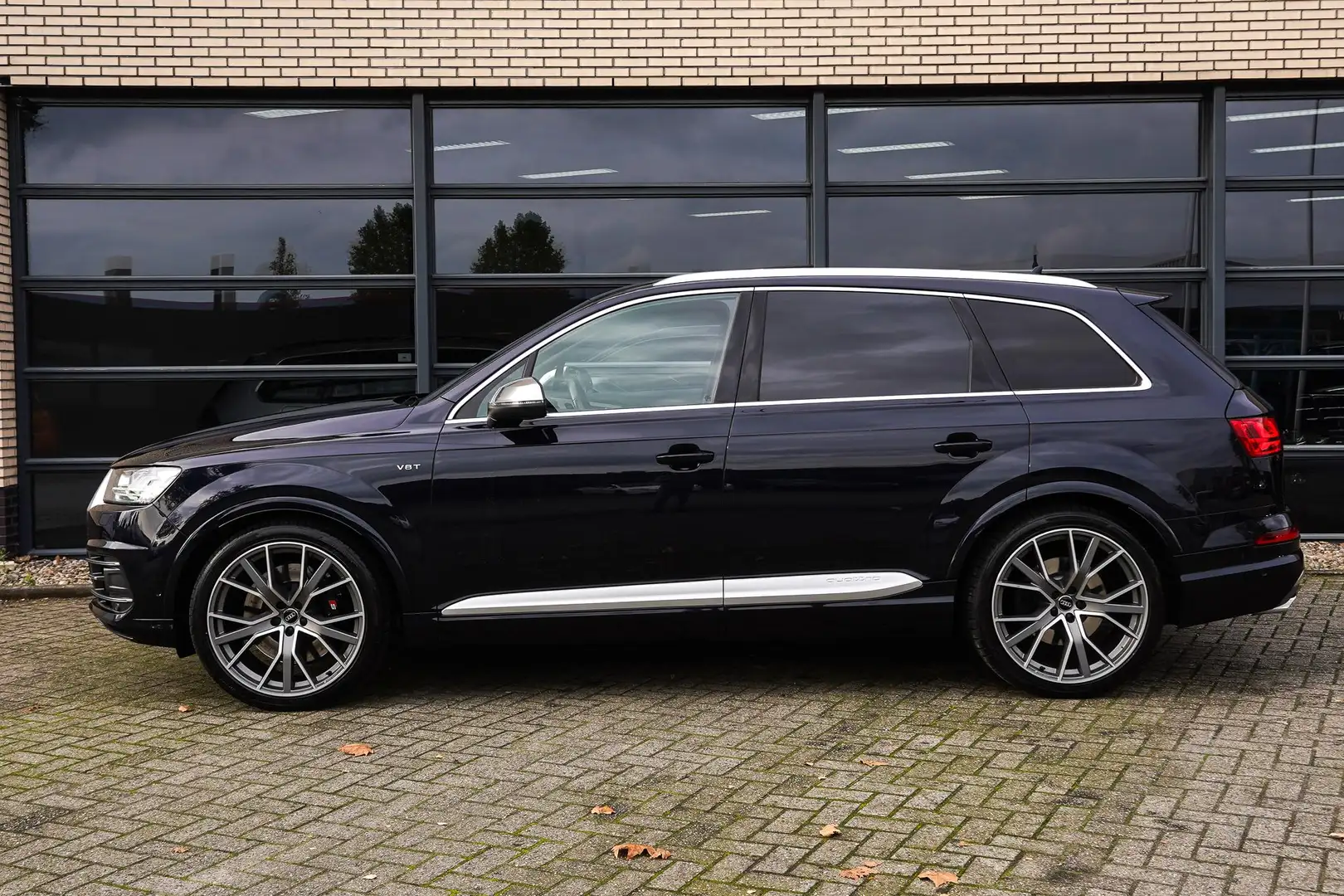 Audi SQ7 4.0 TDI 435PK Pro Line + 7p Gevt. stoelen|Bijzonde Blauw - 2