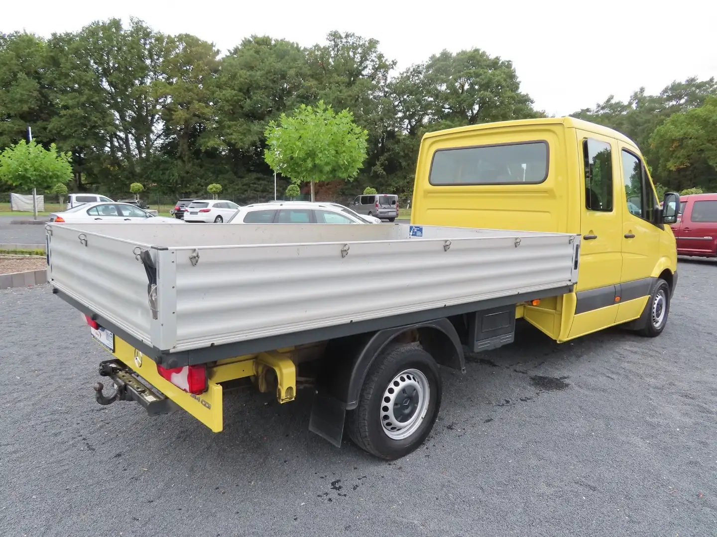 Mercedes-Benz Sprinter Pritsche 314CDI DoKa AHK, 3,5to, LRLang Gelb - 2