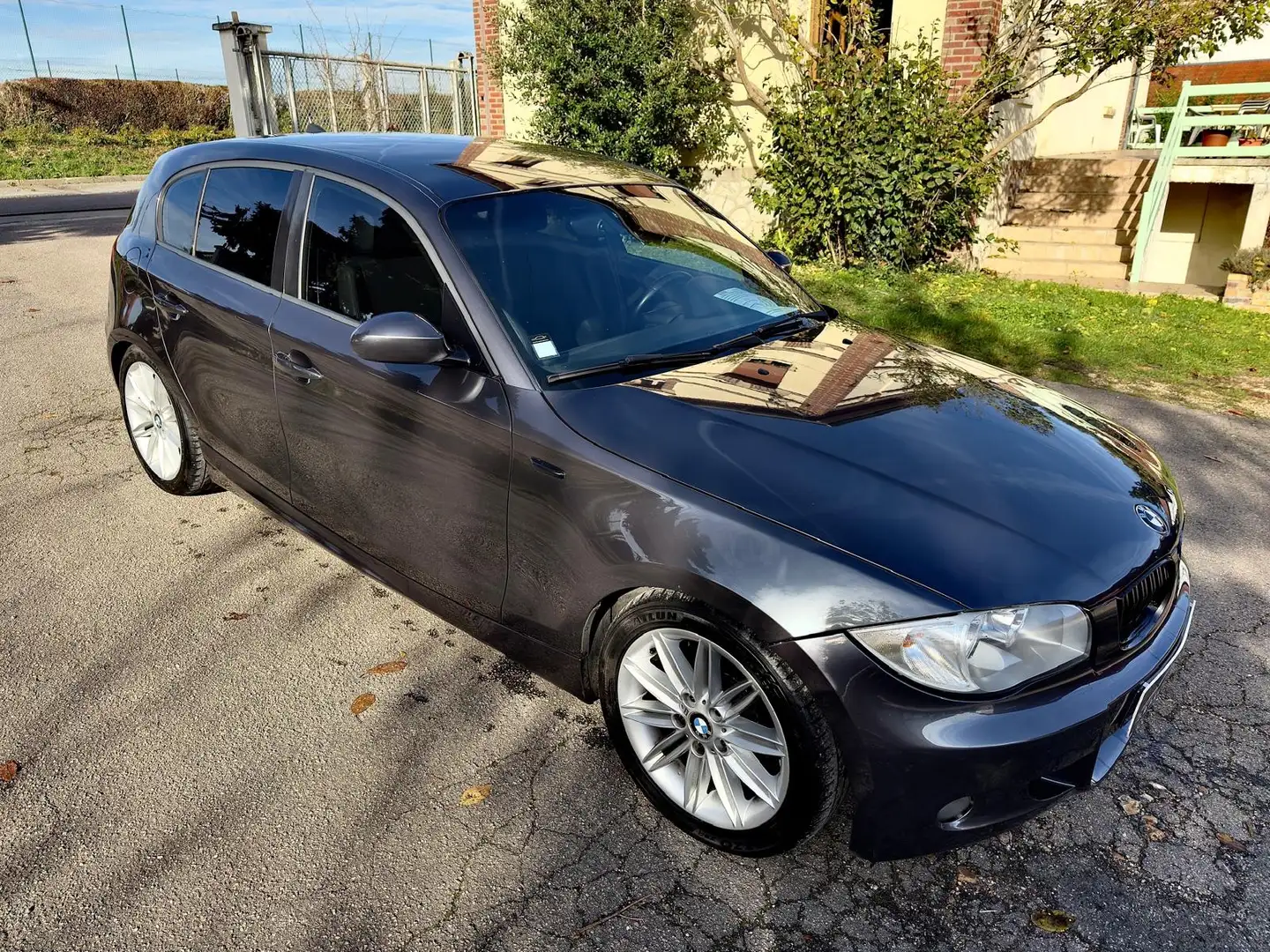 BMW 118 118d PACK ///M M47 Grau - 2