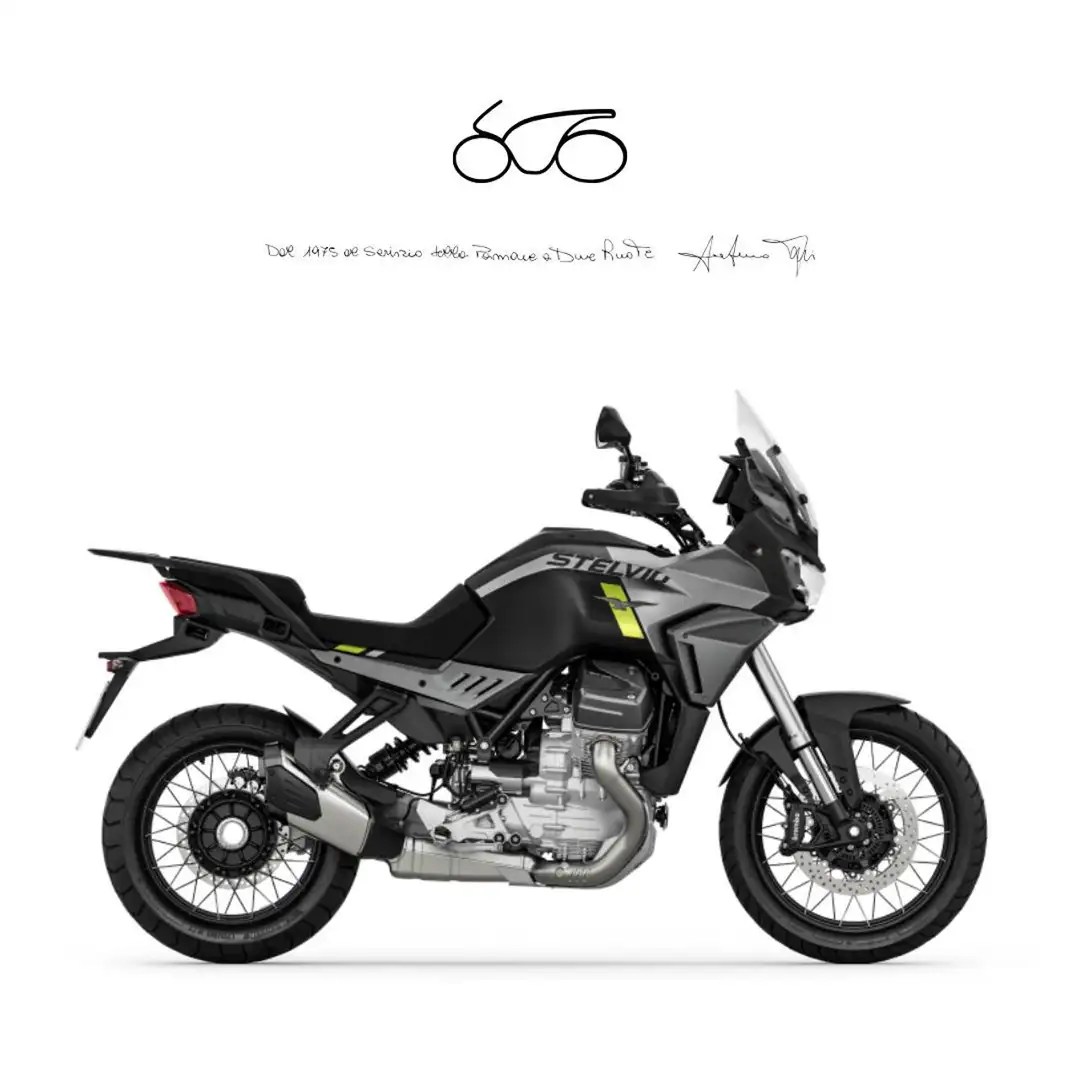 Moto Guzzi Stelvio PFF Rider Assistance Solution Negro - 1