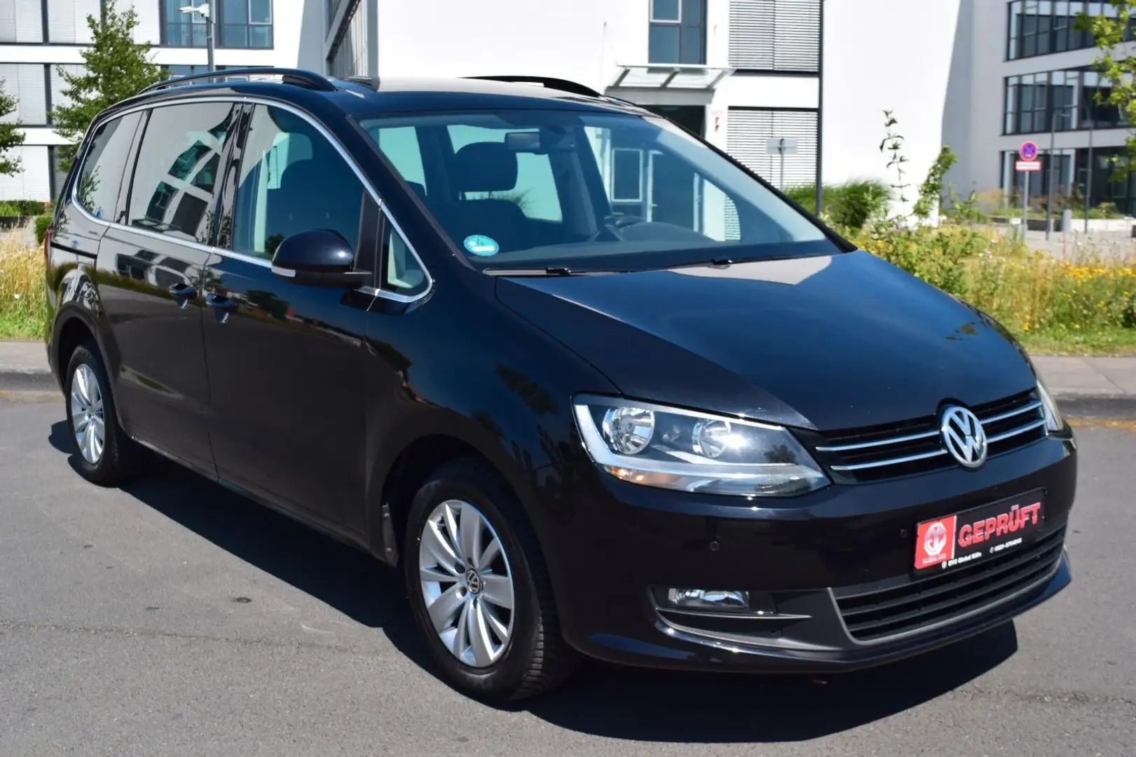 Volkswagen Sharan Comfortline BMT 7 Sitzer,Navi, Noir - 2
