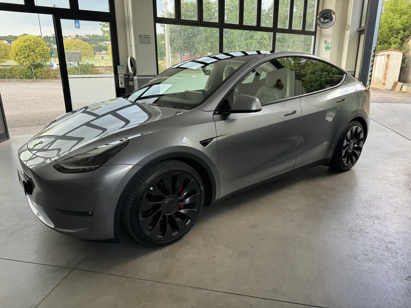 Tesla Model Y Performance Dual Motor awd Argento - 2