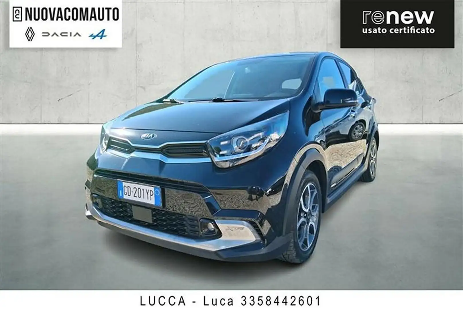 Kia Picanto 1.0 dpi X Line Techno&Safety Pack Nero - 1