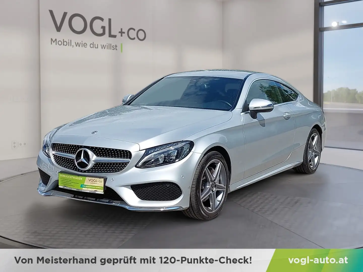 Mercedes-Benz C 180 Coupe Aut. AMG Line Argento - 1