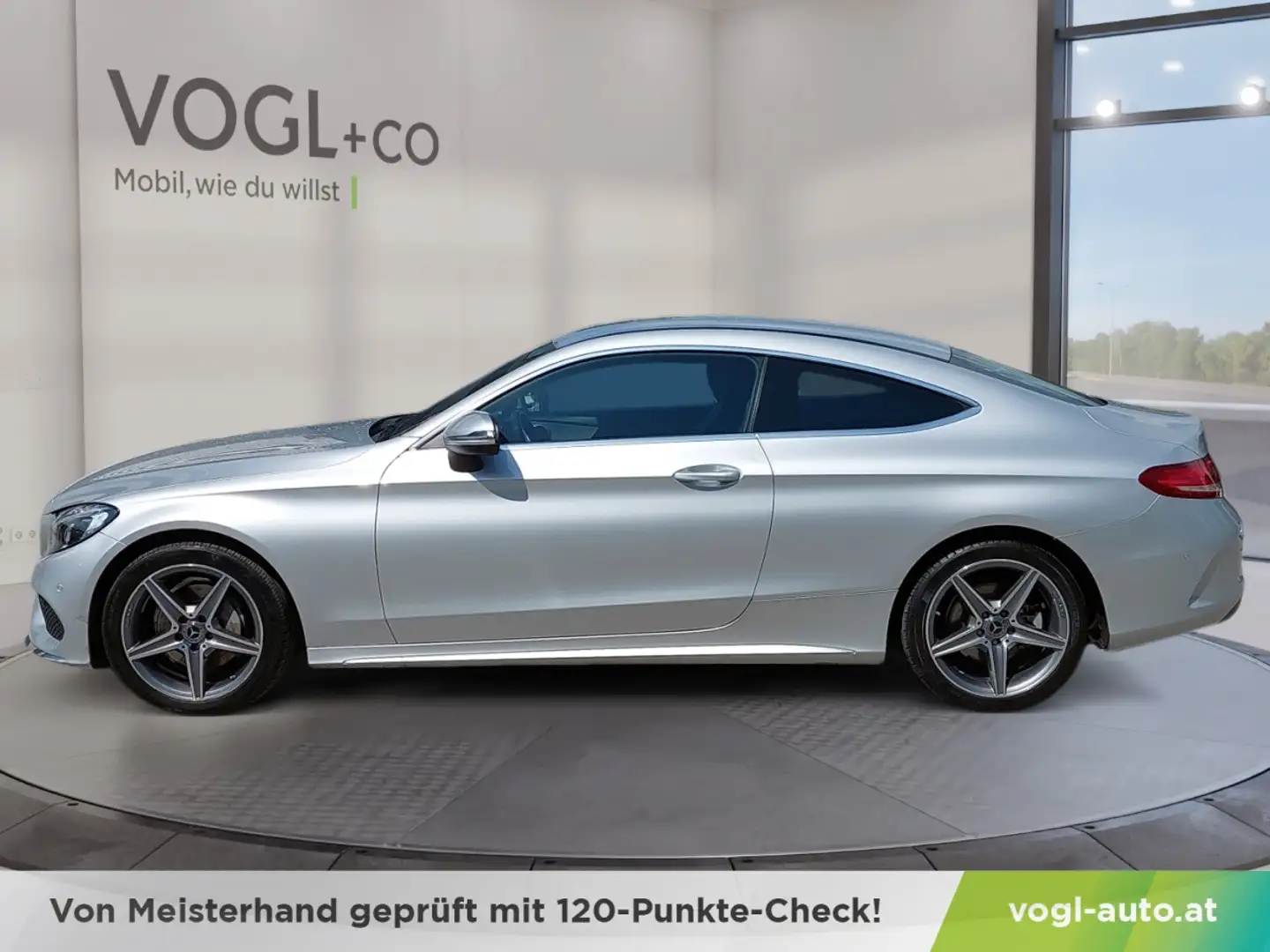 Mercedes-Benz C 180 Coupe Aut. AMG Line Argento - 2