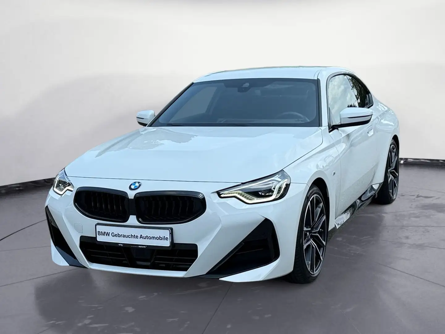 BMW 230 i Coupe M Sport Navi Klima PDC HiFi DAB Sport Alb - 2