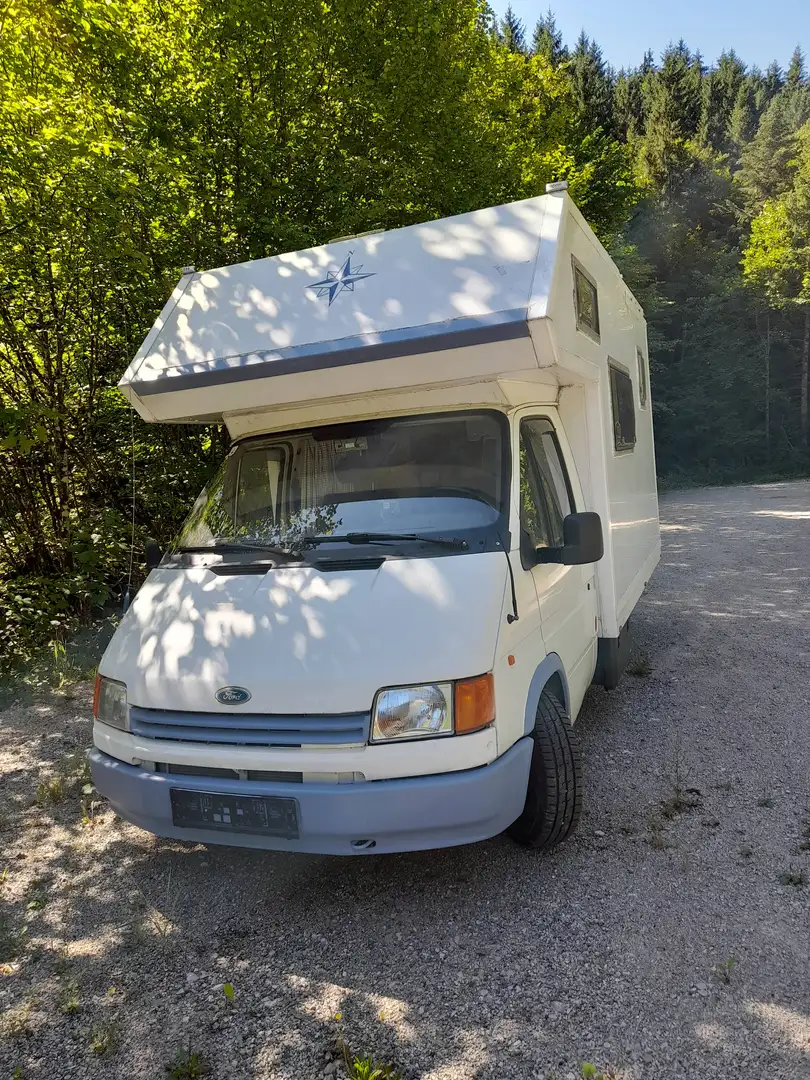 Ford F 100 Wohnmobil Alkoven Weiß - 1