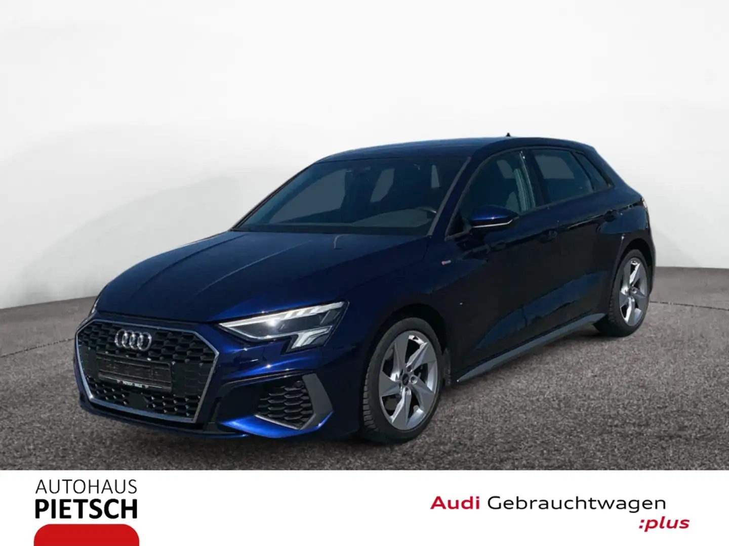 Audi A3 1.5 TFSI S line LED AHK ACC Business MMI plus Blau - 1