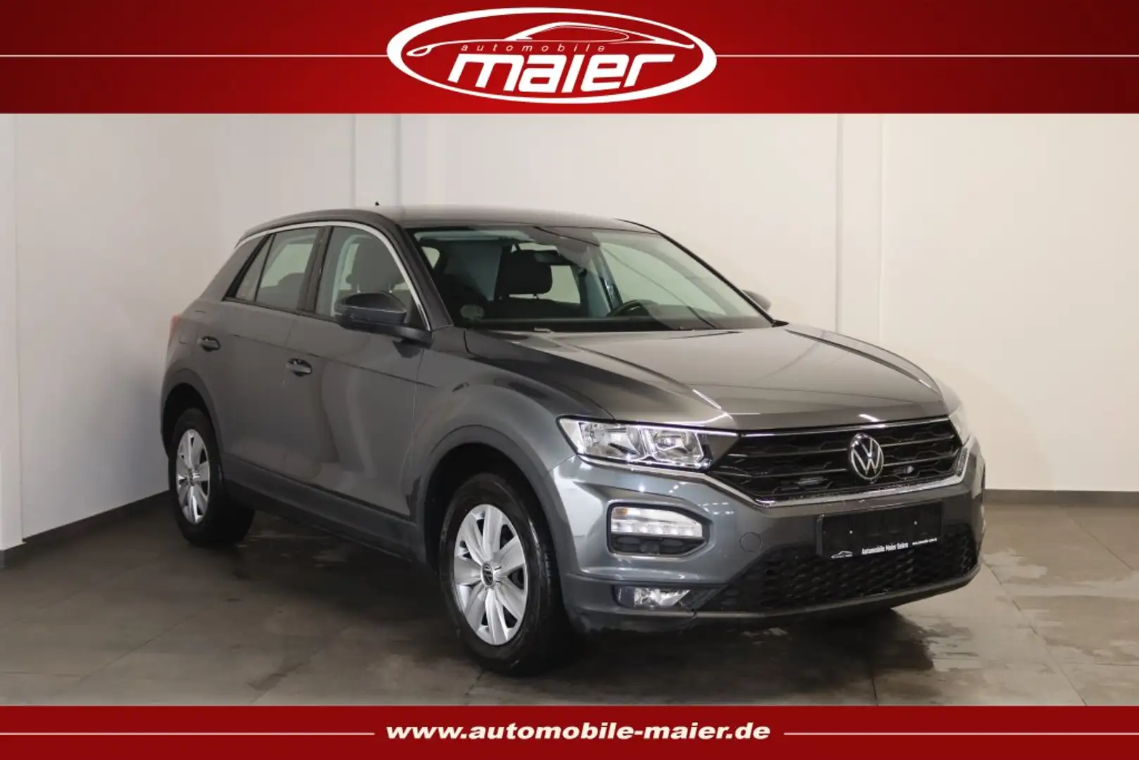 Volkswagen T-Roc 2.0 TDI-AHK-SHZ-PDC-Spurhalte-DAB- Grey - 1