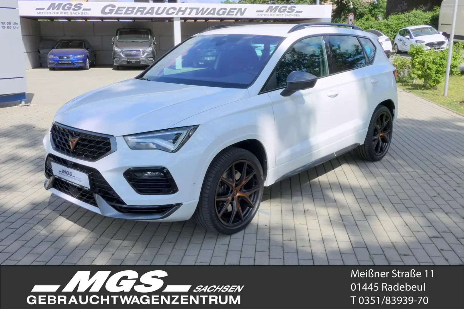 CUPRA Ateca 2.0 #4DRIVE #AHZV #ACC #LEDER Weiß - 1