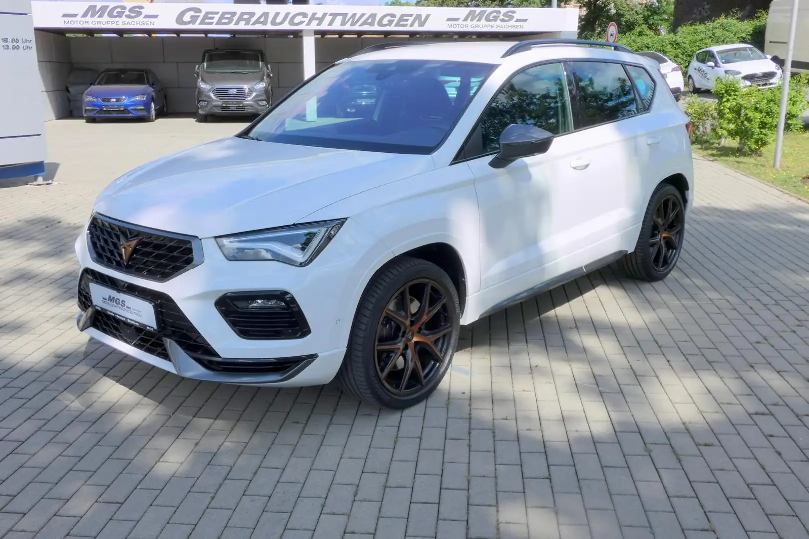 CUPRA Ateca 2.0 #4DRIVE #AHZV #ACC #LEDER Weiß - 2